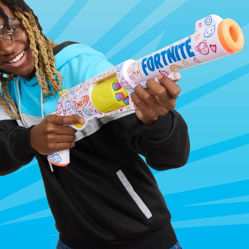 Fortnite NERF Frenz 4 Ever Blaster