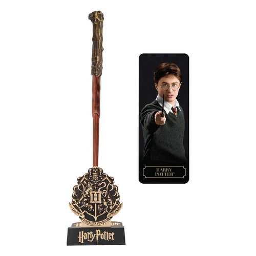 Harry Potter présentoir sets stylo à bille et porte plume baguette magique de Harry Potter (9)