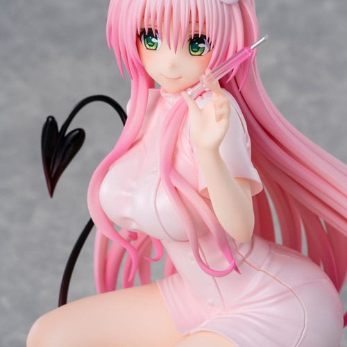 To Love-Ru Darkness statuette PVC Lara Satalin Deviluke Nurse Cos 26 cm