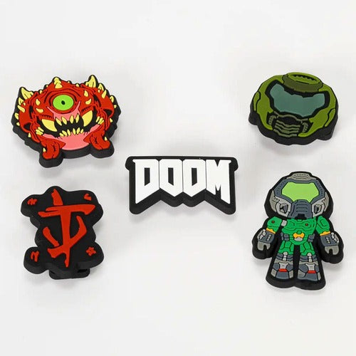 Doom pack 5 pins pour les Crocs Run and Fun