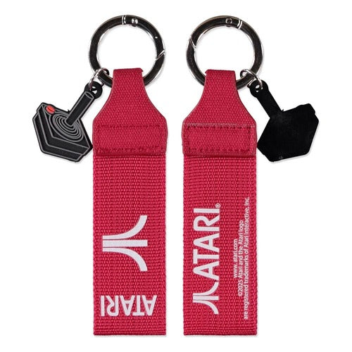 Atari porte-clés caoutchouc Atari