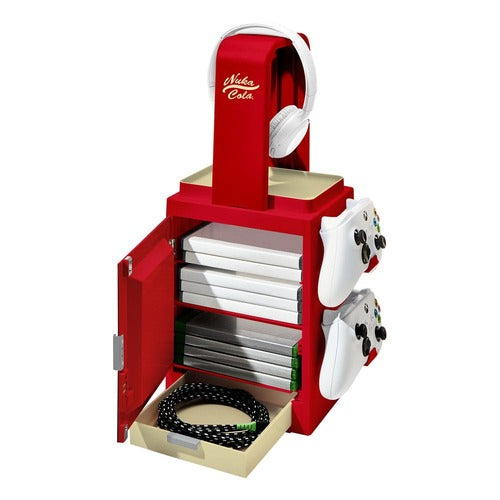 Fallout Station de rangement gaming avec éclairage Nuka Cola