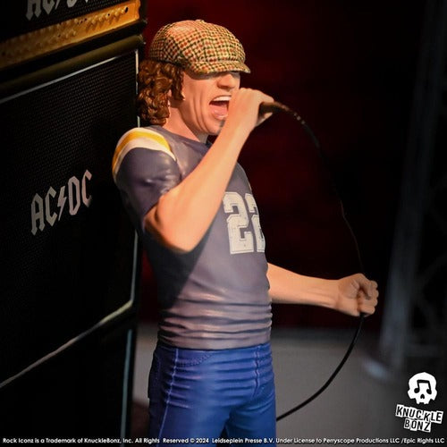AC/DC statuette Rock Iconz Brian Johnson 23 cm