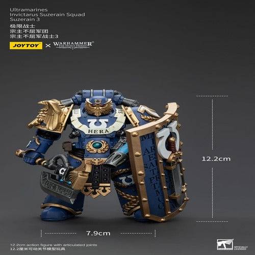 Warhammer The Horus Heresy figurine 1/18 Ultramarines Invictarus Suzerain Squad Suzerain 3 12 cm