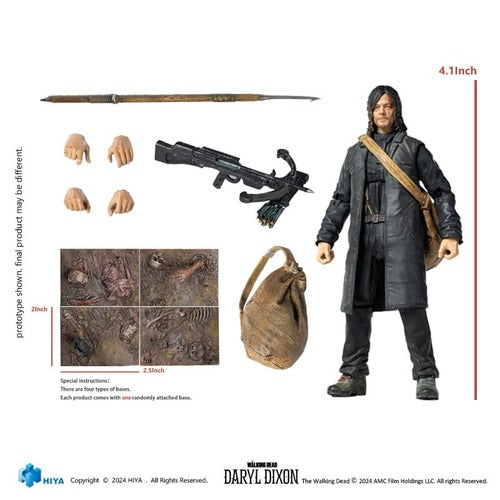 The Walking Dead figurine 1/18 Exquisite Mini Daryl 11 cm