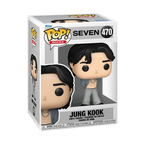 BTS Solo POP! Rocks Vinyl Figurine Jung Kook (Seven) 9 cm