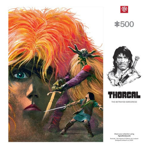 Thorgal puzzle Comic The Betrayed Sorceress / Zdradzona Czarodziejka (1000 pièces)