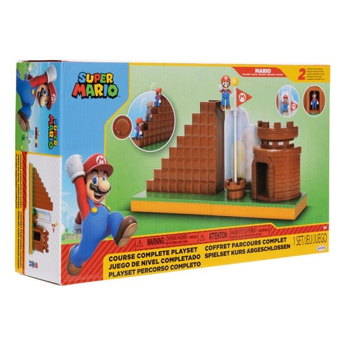World of Nintendo Super Mario Playset End Level