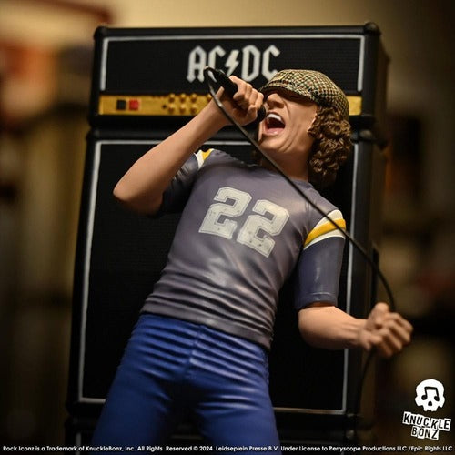 AC/DC statuette Rock Iconz Brian Johnson 23 cm