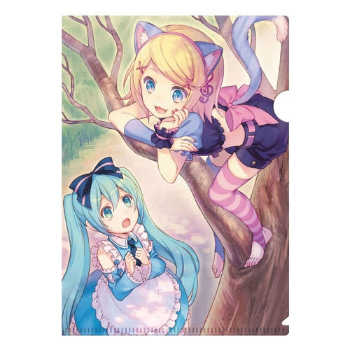 Vocaloid set 3 pochettes transparentes Characters