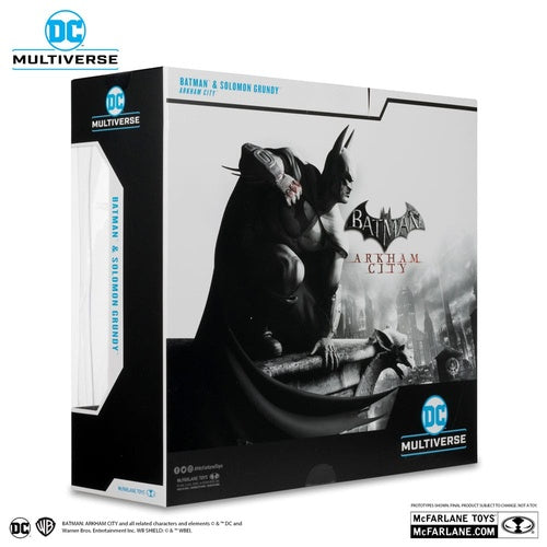 Arham City DC Multiverse Actionfiguren 2er-Pack Batman & Solomon Grundy (Gold Label) 18 cm