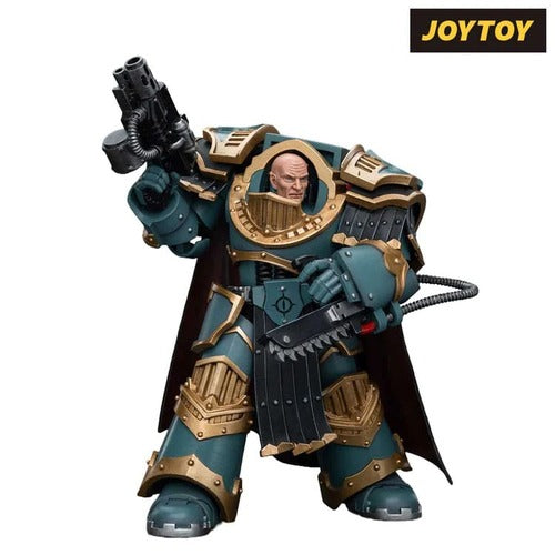 Warhammer The Horus Heresy figurine 1/18 Sons of Horus Legion Praetor in Cataphractii Terminator Armour 12 cm