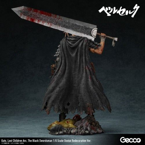 Berserk statuette 1/6 Guts Lost Children Arc The Black Swordsman Redecoration Ver. 38 cm