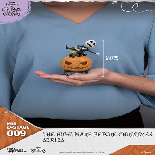 The Nightmare Before Christmas figurines Mini Diorama Stage The Nightmare Before Christmas Series 10 cm