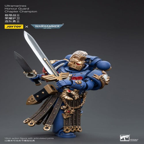 Warhammer 40k figurine 1/18 Ultramarines Honour Guard Chapter Champion 12 cm