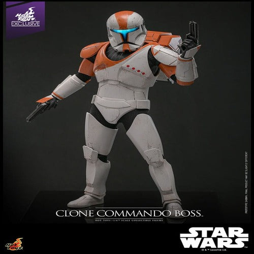 Star Wars: The Clone Wars figurine 1/6 Clone Commando Boss Hot Toys Exclusive 30 cm