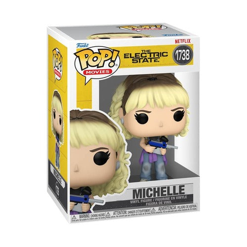 Electric State POP! Movies Vinyl figurine Michelle with Paintball Gun 9 cm