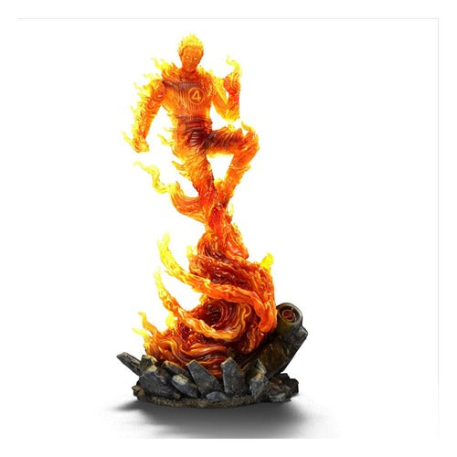 Fantastic Four statuette 1/10 Art Scale Human Torch 30 cm