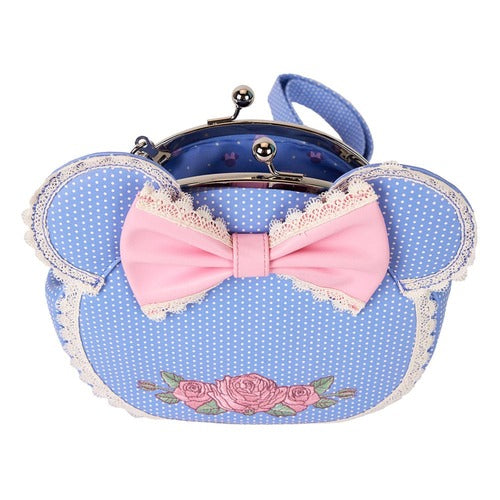 Disney by Loungefly Umhängetasche Minnie Floral and Lace Kisslock