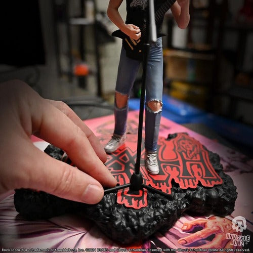 Death statuette Rock Iconz Chuck Schuldiner II 22 cm