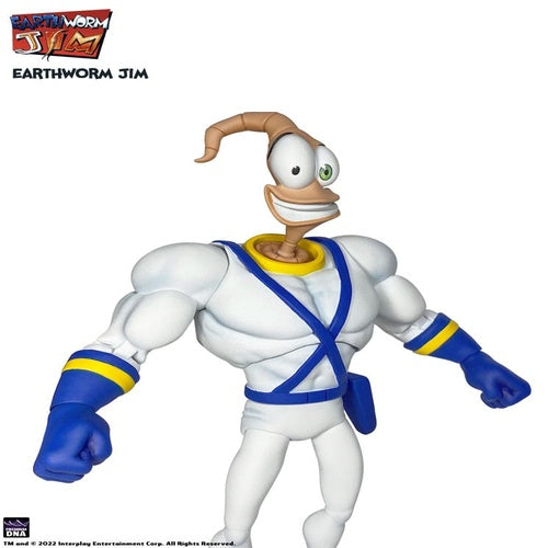 Earthworm Jim Actionfigur Wave 1: Earthworm Jim & Snot 15 cm