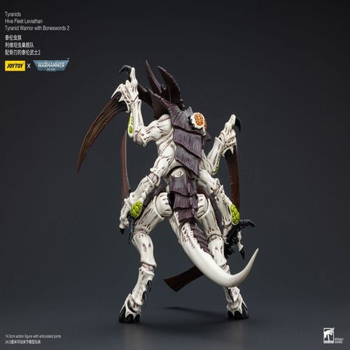 Warhammer 40k figurine 1/18 Tyranids Hive Fleet Leviathan Tyranid Warrior with Boneswords 2 15 cm