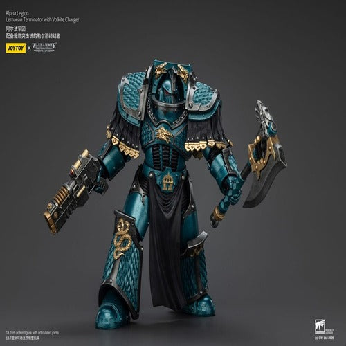 Warhammer The Horus Heresy figurine Alpha Legion Lernaean Terminator with Volkite Charger 20 cm