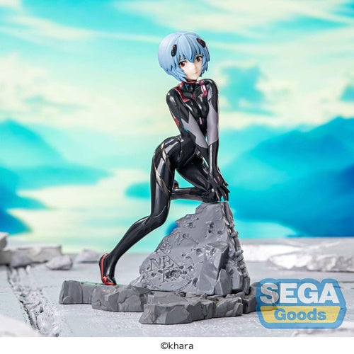 Evangelion: 3.0+1.0 Thrice Upon a Time statuette Luminasta PVC Vignetteum Tentative Name : Rei Ayanami 30th Anniversary Ver. 19 cm