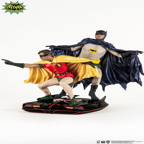 DC Comics statuette PVC 1/8 Diorama Batman & Robin 1966 23 cm