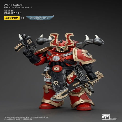 Warhammer 40k figurine 1/18 World Eaters Khorne Berzerker 1 13 cm