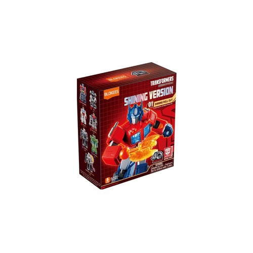 Transformers Blokees Plastic Model Kit Shining Version 01 Shining Roll Out Sortiment (6)