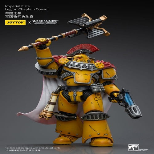 Warhammer The Horus Heresy figurine 1/18 Imperial Fists Legion Chaplain Consul 12 cm