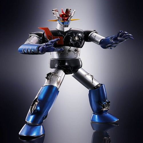 Great Mazinger figurine Diecast Soul of Chogokin GX-105D Great Mazinger Z Kakumei Shinka Damage Ver. 17 cm
