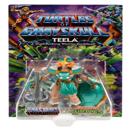 MOTU x TMNT: Turtles of Grayskull figurine Teela 14 cm