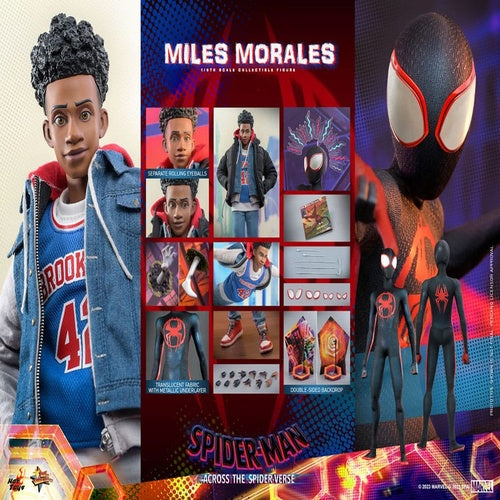Spider-Man: Across the Spider-Verse figurine Movie Masterpiece 1/6 Miles Morales 29 cm