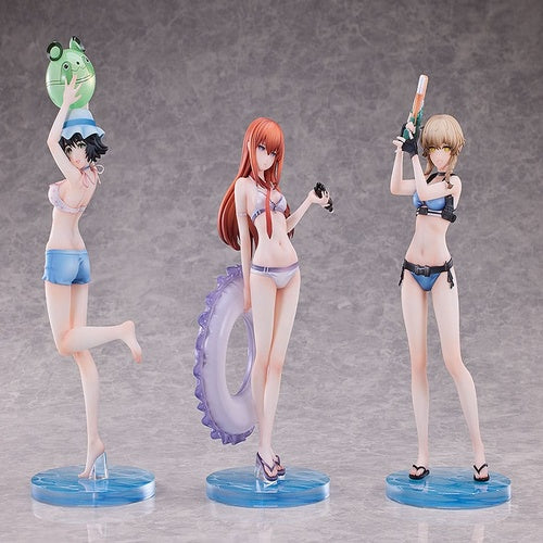 Steins Gate pack 3 statuetten PVC 1/7 Suzuha Amane, Kurisu Makise, Mayuri Shiina Swimsuit Ver.