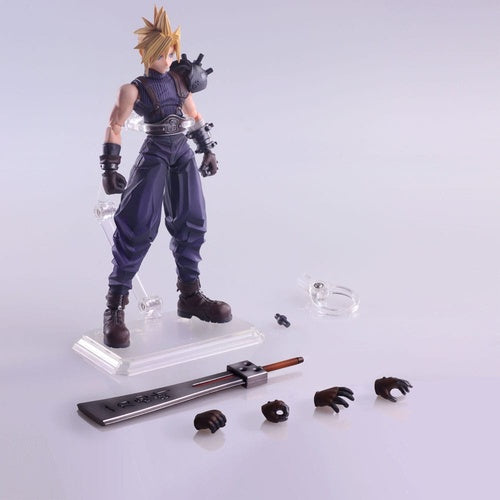 Final Fantasy VII Bring Arts figurine Cloud Strife Hardedge Ver. 15 cm