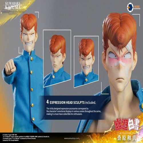 Yu Yu Hakusho figurine 1/6 Kazuma Kuwabara (Luxury Version) 30 cm