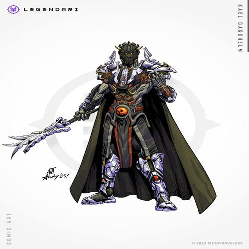 Legendari figurine 1/10 Kael Darkhelm 18 cm