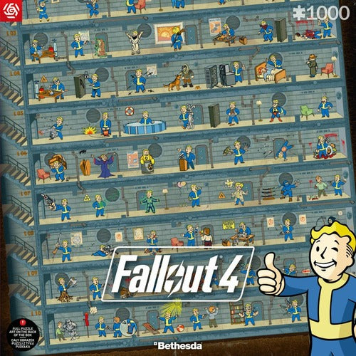 Fallout 4 Puzzle Perk Poster (1000 pièces)