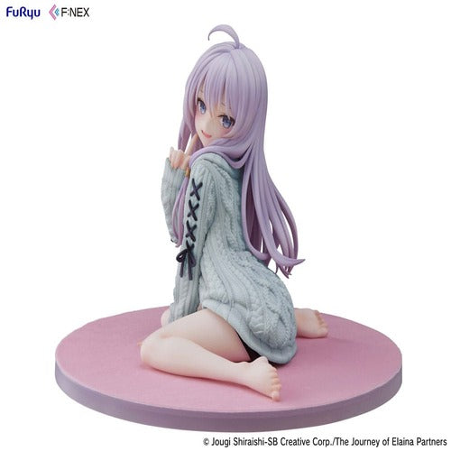 Wandering Witch: The Journey of Elaina statuette PVC 1/7 Elaina knit ver. 30 cm