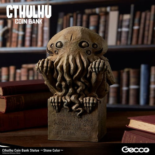 H.P. Lovecraft Cthulhu Mythos tirelire Cthulhu (Stone Color) 24 cm