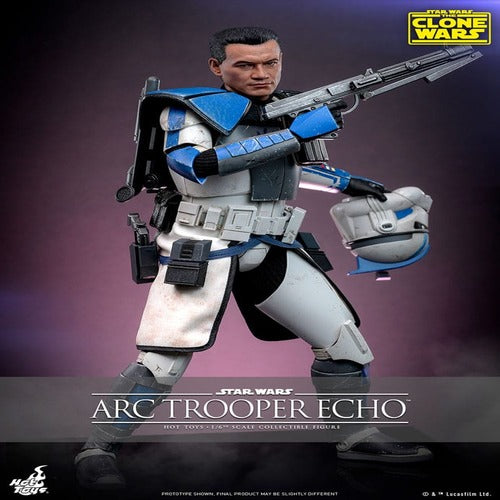 Star Wars: The Clone Wars figurine 1/6 Arc Trooper Echo 30 cm