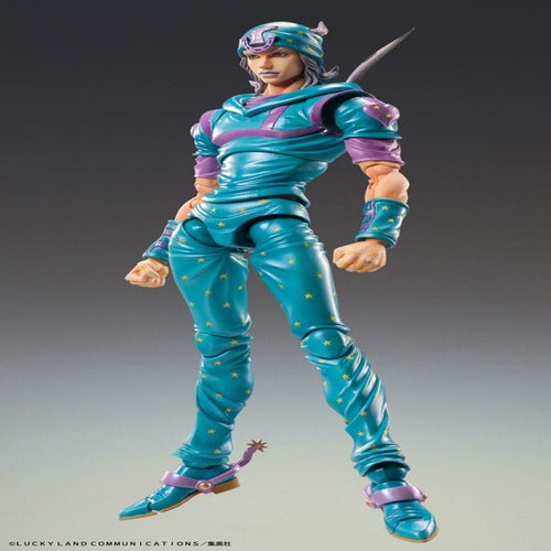 JoJo's Bizarre Adventure Part7 Steel Ball Run figurine Super Action Chozokado Johnny Joestar Second 15 cm
