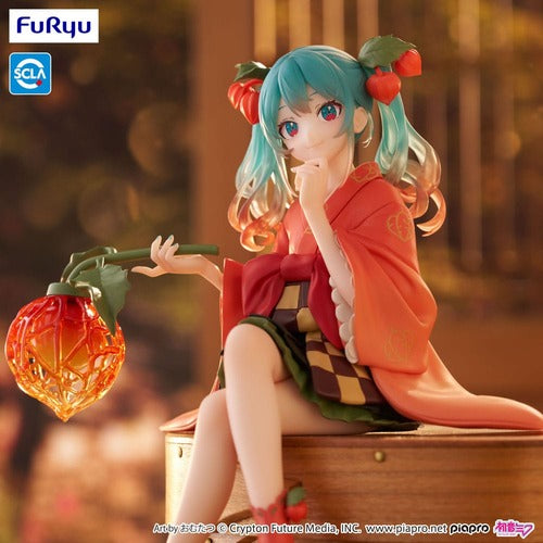 Hatsune Miku statuette PVC Noodle Stopper Flower Fairy Winter Cherry 15 cm