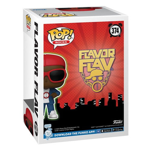 Flavor Flav POP! Rocks Vinyl Figurine Flavor of Love 9 cm