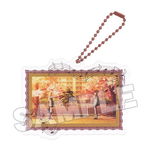 Your Lie in April Acrylic Schlüsselanhänger Anime Scene B 8 cm
