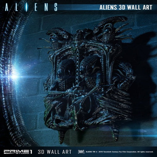 Aliens 3D Wand-Relief 32 x 50 cm