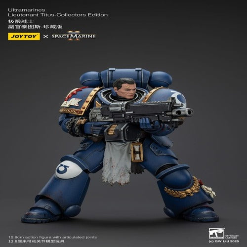 Warhammer 40,000: Space Marine 2 figurine Ultramarines Lieutenant Titus Collectors Edition 13 cm