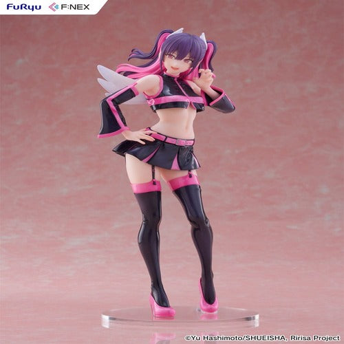 2.5 Dimensional Seduction F:Nex statuette PVC 1/7 Liliel Angel Paratroopers Mikari 23 cm
